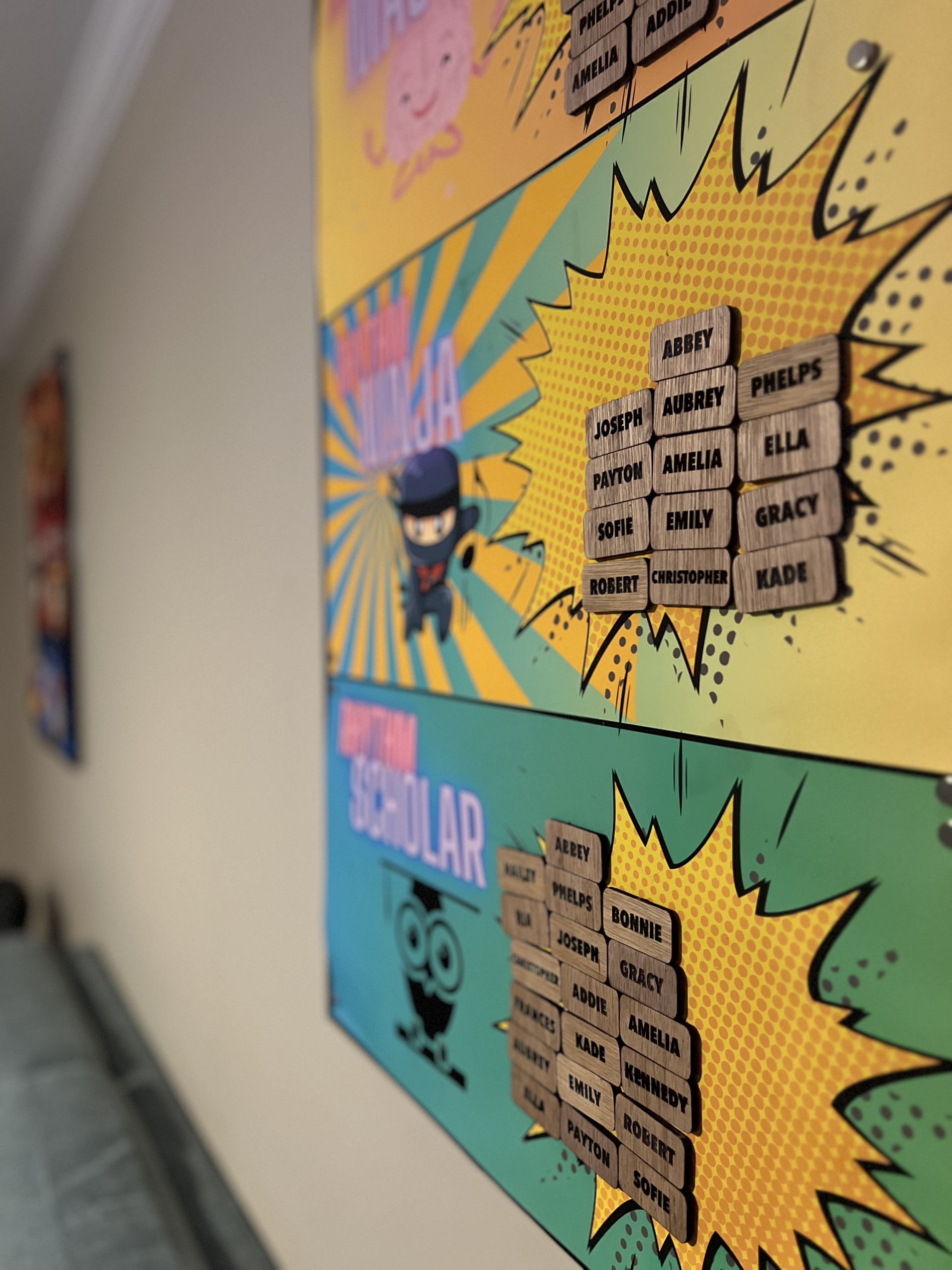 Studio challenge board
